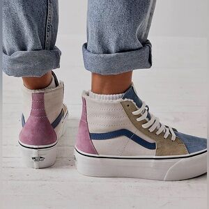 Vans Women's Sk8-hi Tapered Stackform Sneakers fleece lined
